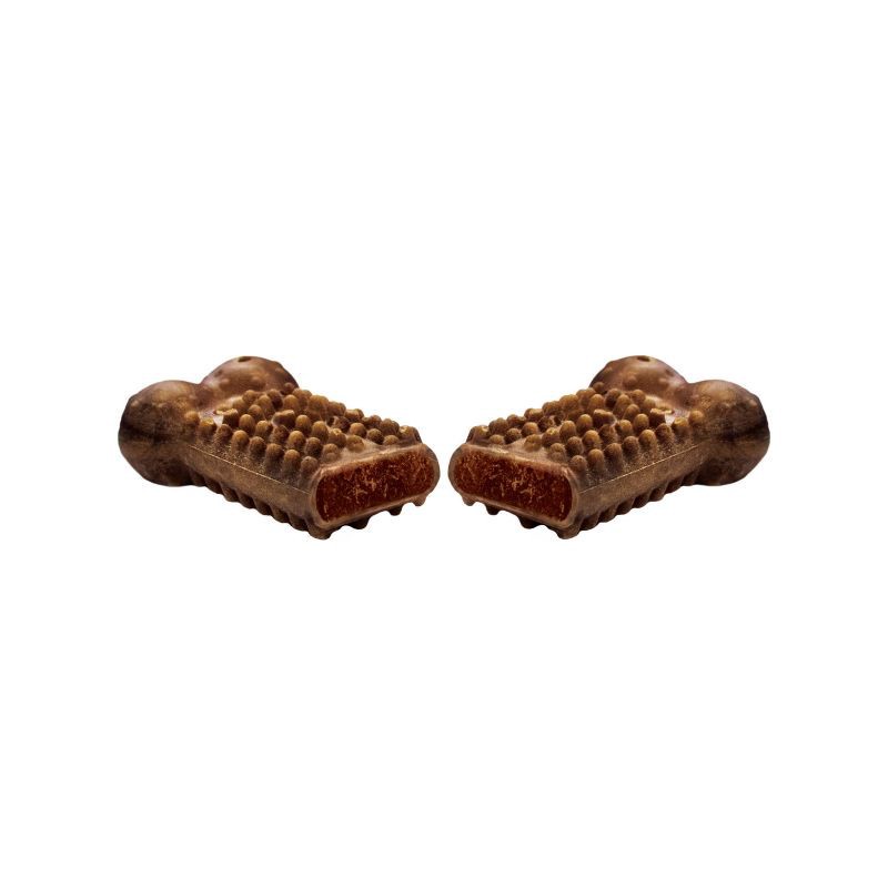 slide 6 of 7, Nylabone Nubz Beef with Meaty Center Chewy Dog Treats - 20pk, 20 ct