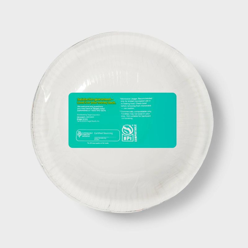 slide 3 of 3, Dots Paper Bowl - 12oz/40ct - up&up™, 12 oz, 40 ct