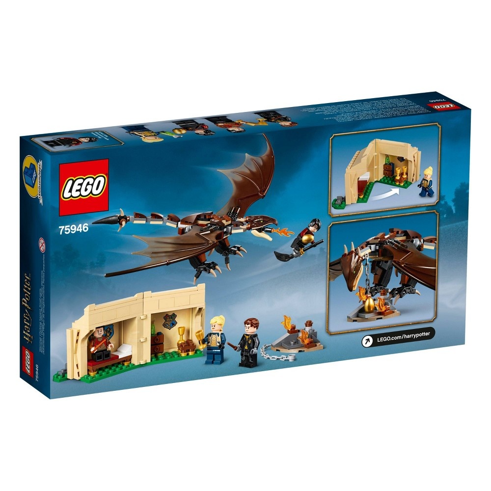 slide 5 of 7, LEGO Harry Potter Hungarian Horntail Triwizard Challenge 75946 Toy Dragon Building Kit, 1 ct