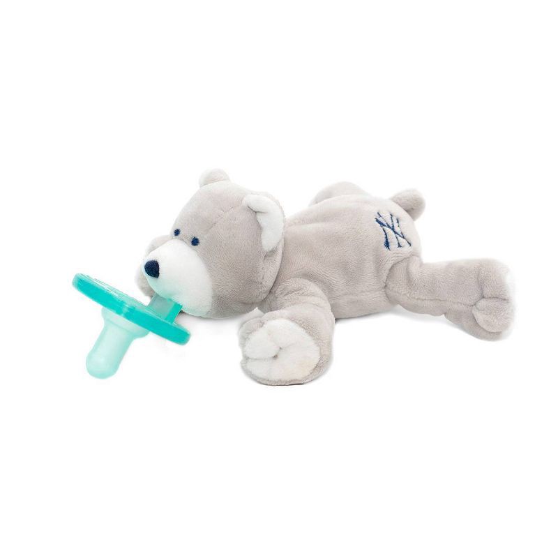 slide 3 of 6, WubbaNub MLB Pacifier - New York Yankees Bear, 1 ct