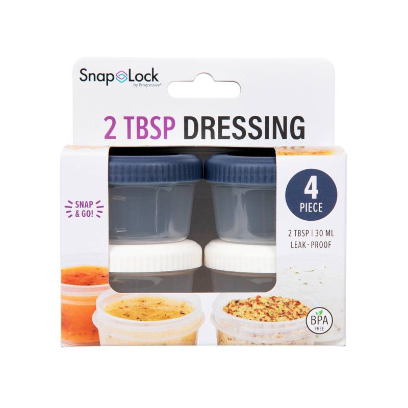 slide 5 of 5, SnapLock Food Storage Progressive Containers - 4ct, 4 ct