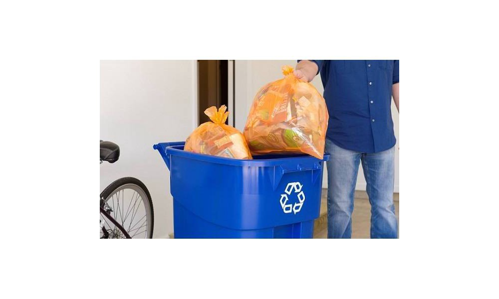 Hefty EnergyBag Orange Flap Tie Trash Bag - 13 Gallon - 26ct 13 gal, 26 ct