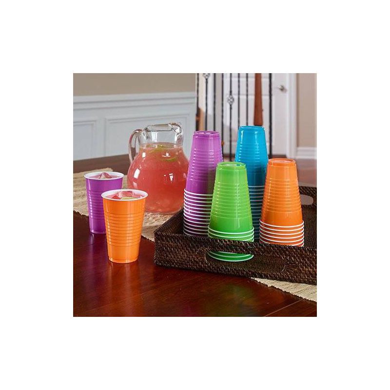 slide 3 of 3, Hefty Party On! Disposable Cups - 80ct/16oz, 80 ct; 16 oz