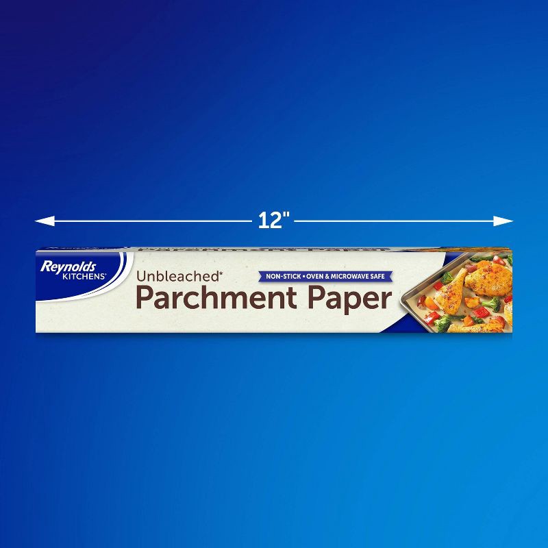 slide 2 of 7, Reynolds Kitchens Unbleached Parchment Paper - 45 sq ft, 45 sq ft