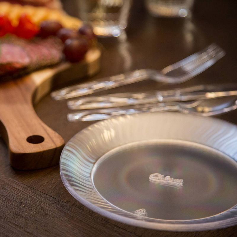 slide 4 of 5, Chinet Crystal Dessert Plate 7" - 24ct, 24 ct