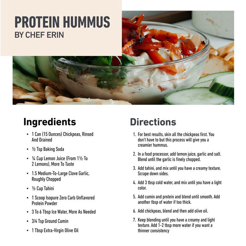 slide 7 of 10, Isopure Low Carb Protein Powder - Unflavored - 15g Whey Isolate Protein - 16 Servings - 16oz, 15 gram, 16 servings, 16 oz
