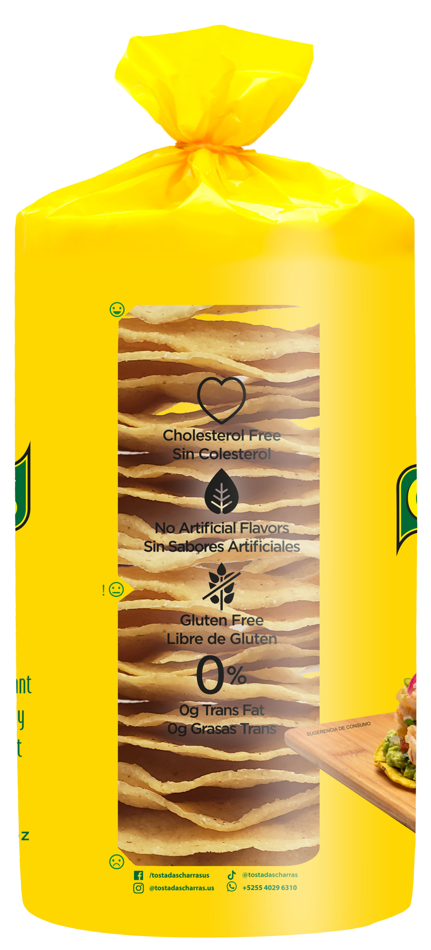 slide 2 of 2, Charras Original Flavor Corn Tostadas 11.46 oz, 11.46 oz
