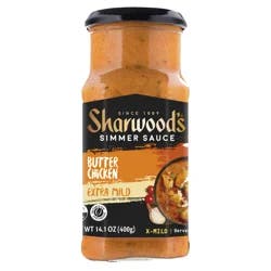 Sharwood's Extra Mild Butter Chicken Simmer Sauce 14.1 oz