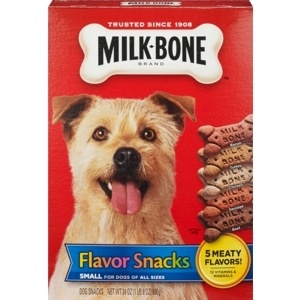 slide 1 of 1, Milk-Bone Flavored Treats, 24 oz