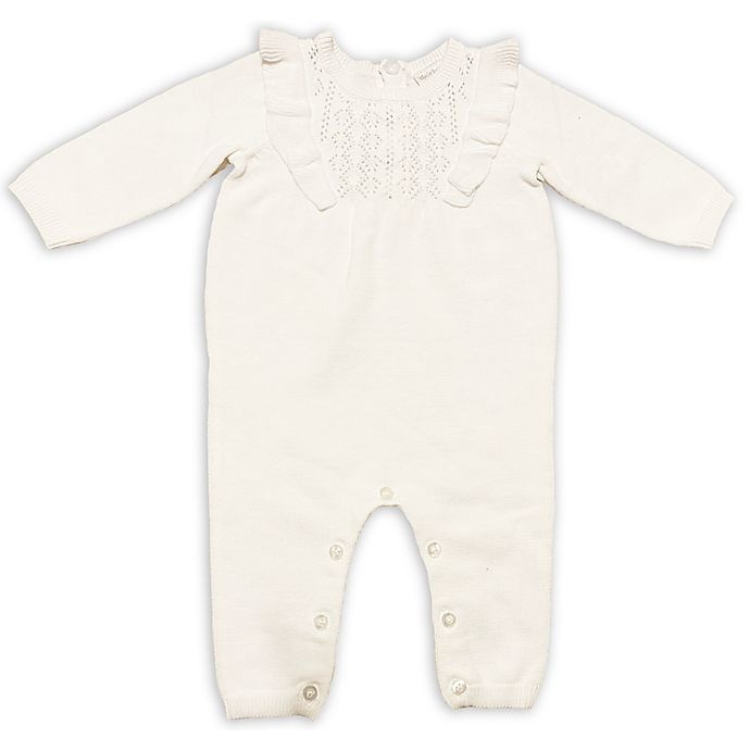 slide 1 of 2, Clasix Beginnings by Miniclasix Preemie Sweater Coverall - Ivory, 1 ct