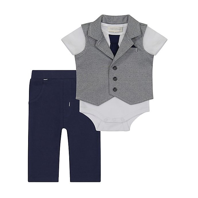 slide 1 of 2, Clasix Beginnings by Miniclasix Preemie Vest, Bodysuit and Pant Set, 3 ct