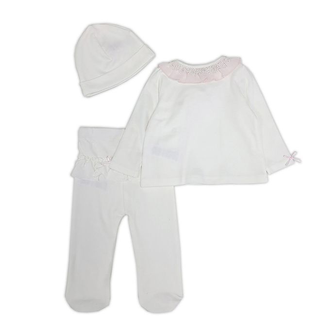 slide 2 of 2, Clasix Beginnings by Miniclasix Newborn Take Me Home Set - Ivory/Pink, 3 ct