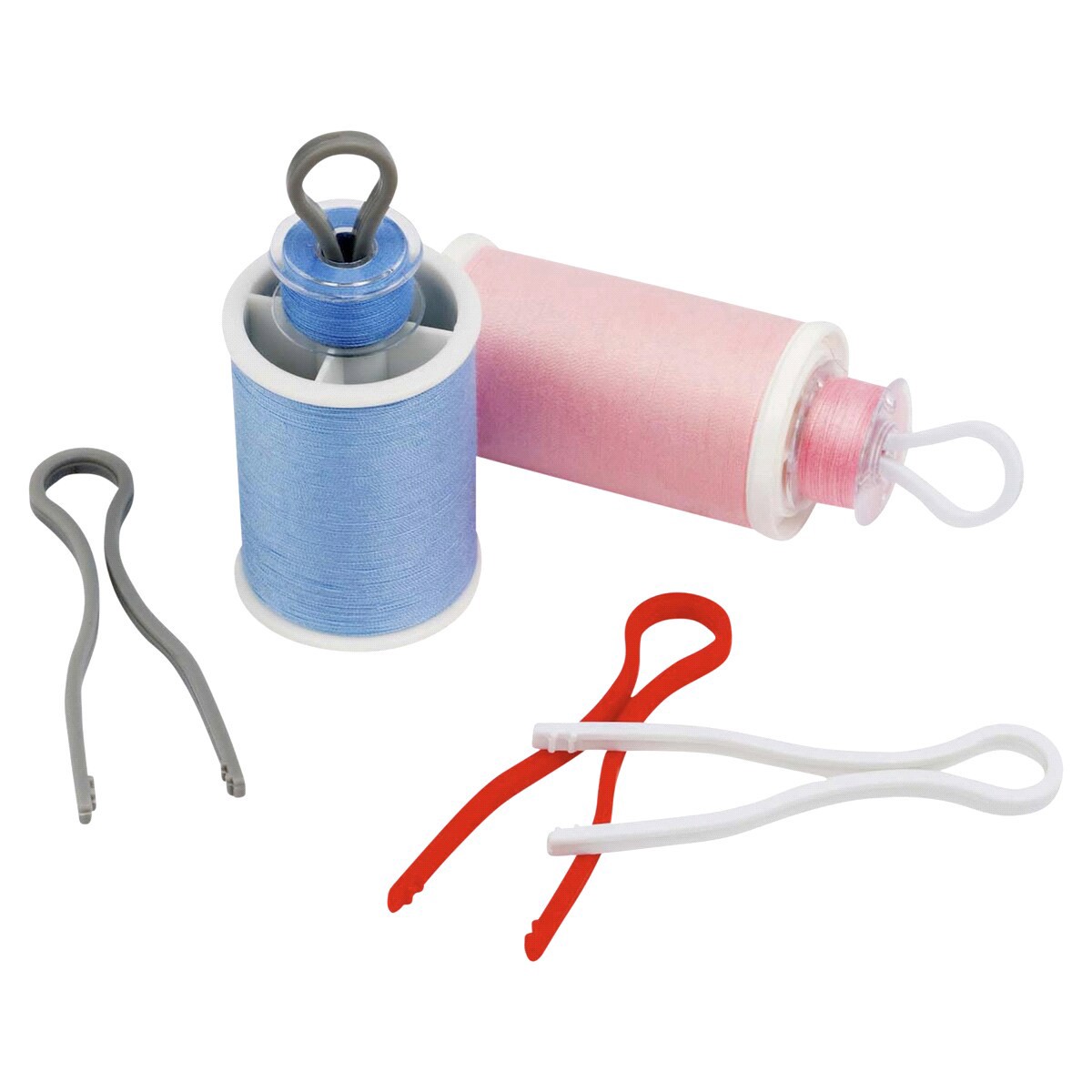 slide 2 of 5, SINGER Bobbin Pins & Thread Binder, 20 Count, 20 ct