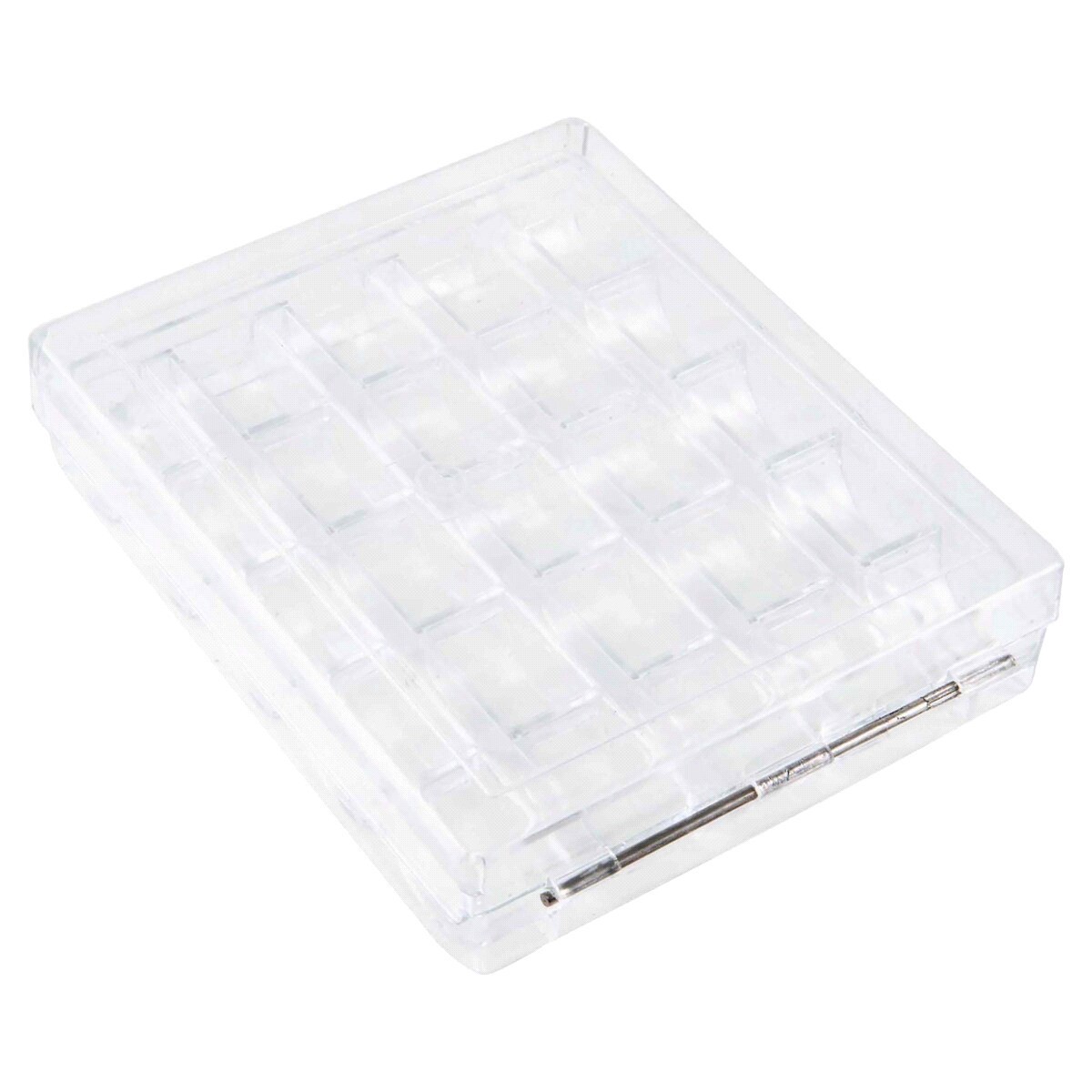 slide 4 of 4, SINGER Bobbin Storage Box with Hinged Lid - Holds 25 Bobbins, 25 ct