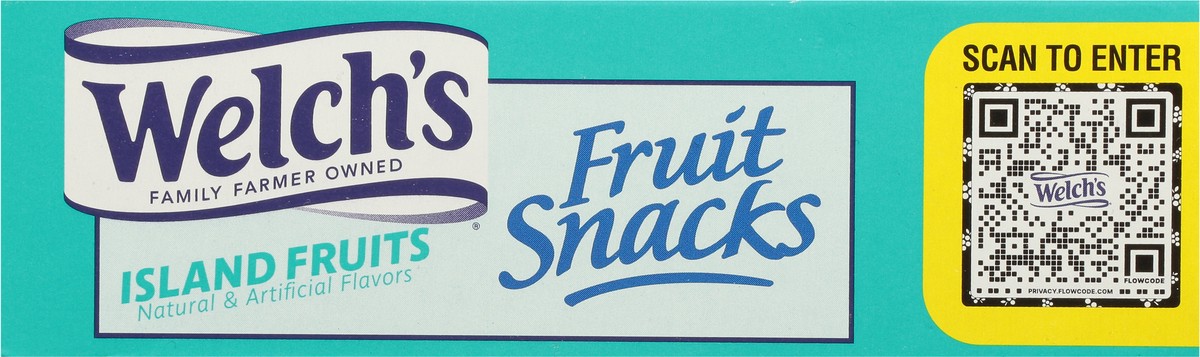 slide 3 of 9, Welch's Island Fruits Fruit Snacks 0.8oz Pouches - 10ct Box, 10 ct