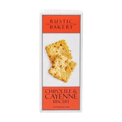RUSTIC BAKERY CHIPOTLE AND CAYENNE BISCUIT