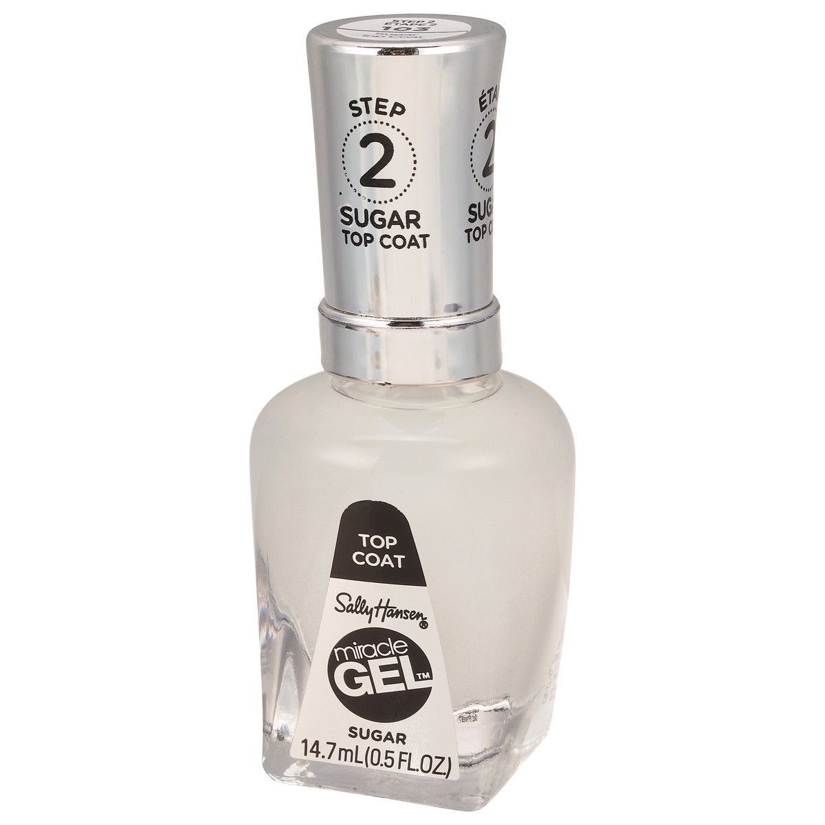 slide 9 of 11, Sally Hansen Miracle Gel Step 2 Sugar Top Coat 103 Nail Polish 0.5 fl oz, 0.5 fl oz