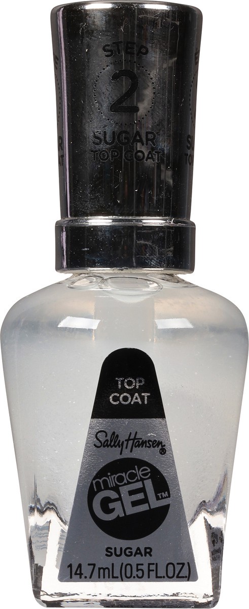 slide 5 of 11, Sally Hansen Miracle Gel Step 2 Sugar Top Coat 103 Nail Polish 0.5 fl oz, 0.5 fl oz