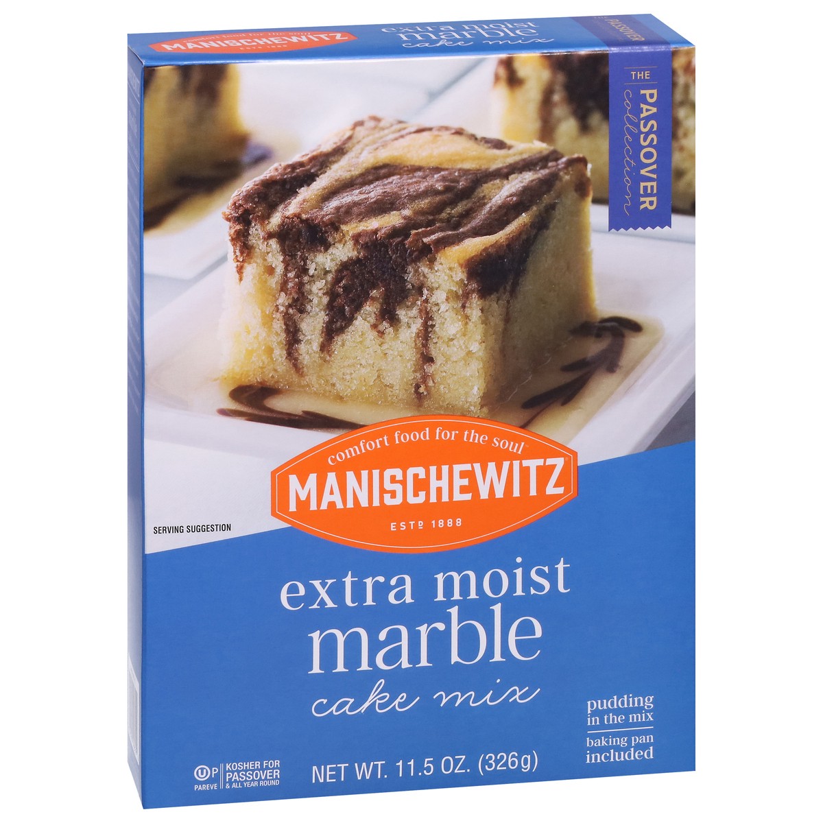 slide 2 of 9, Manischewitz The Passover Collection Extra Moist Marble Cake Mix 11.5 oz, 11.5 oz