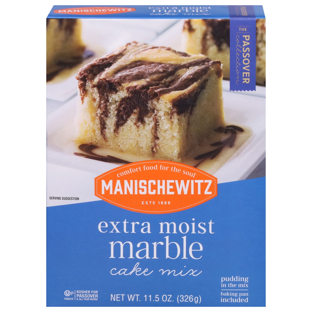 slide 1 of 9, Manischewitz The Passover Collection Extra Moist Marble Cake Mix 11.5 oz, 11.5 oz