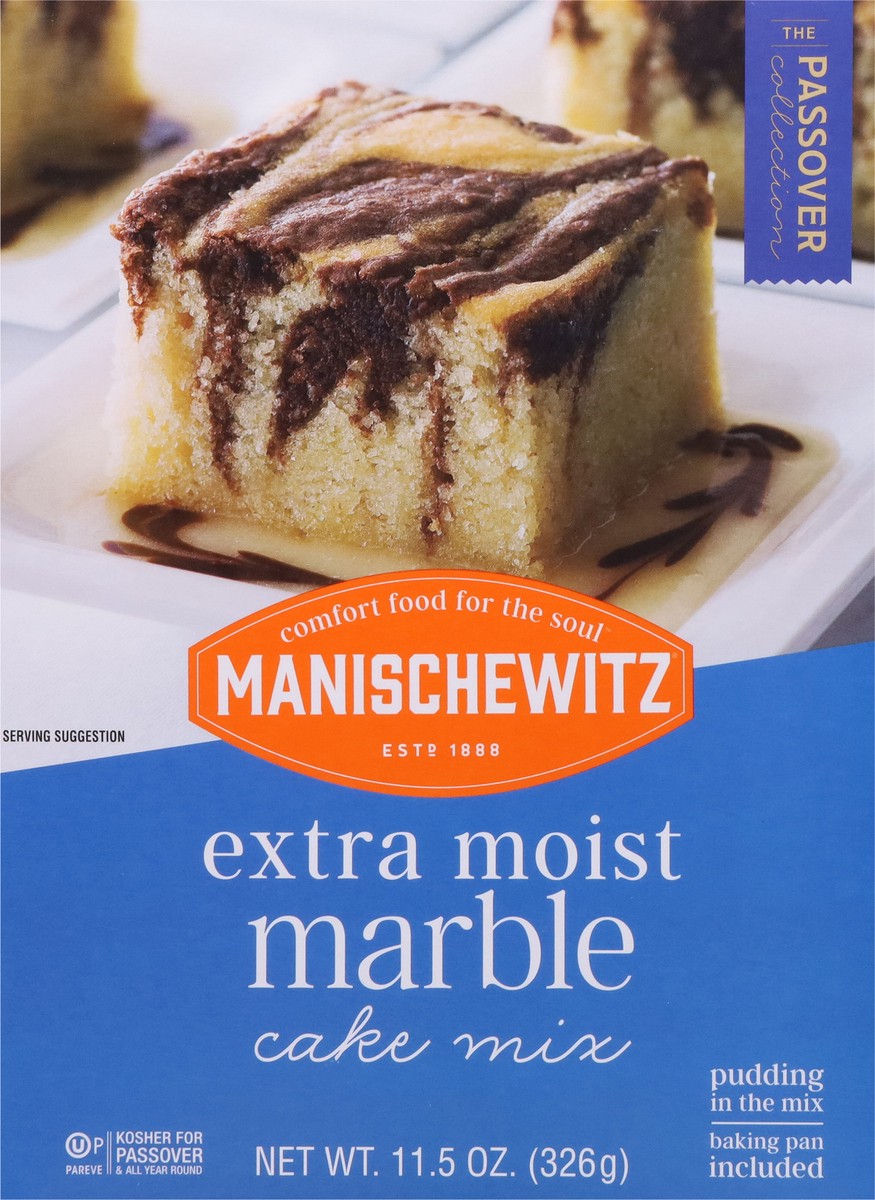 slide 6 of 9, Manischewitz The Passover Collection Extra Moist Marble Cake Mix 11.5 oz, 11.5 oz