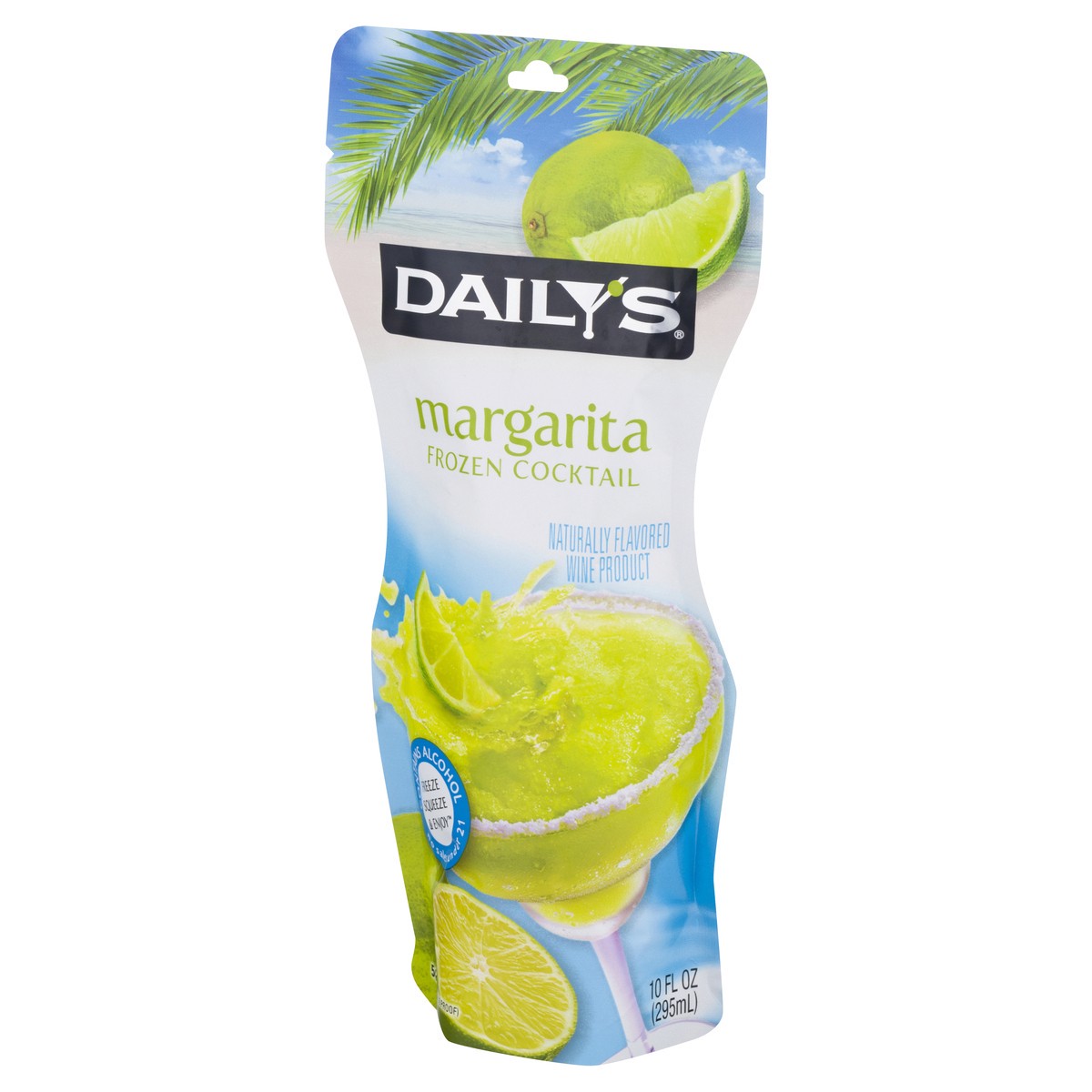 slide 3 of 9, Daily's Margarita Ready to Drink Frozen Cocktail, 10 FL OZ Pouch, 10 oz