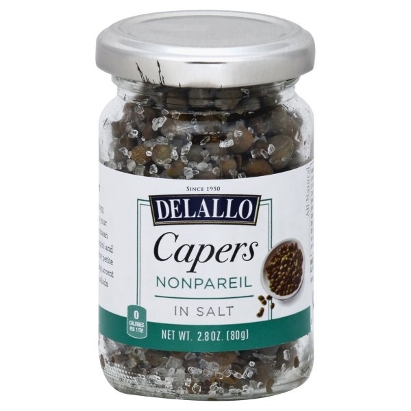 slide 1 of 1, DeLallo Non Pareil Capers In Salt, 2.8 oz