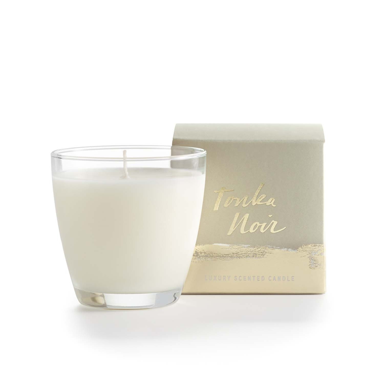 slide 1 of 1, Illume Tonka Noir Demi Boxed Soy Glass Candle, 4.7 oz