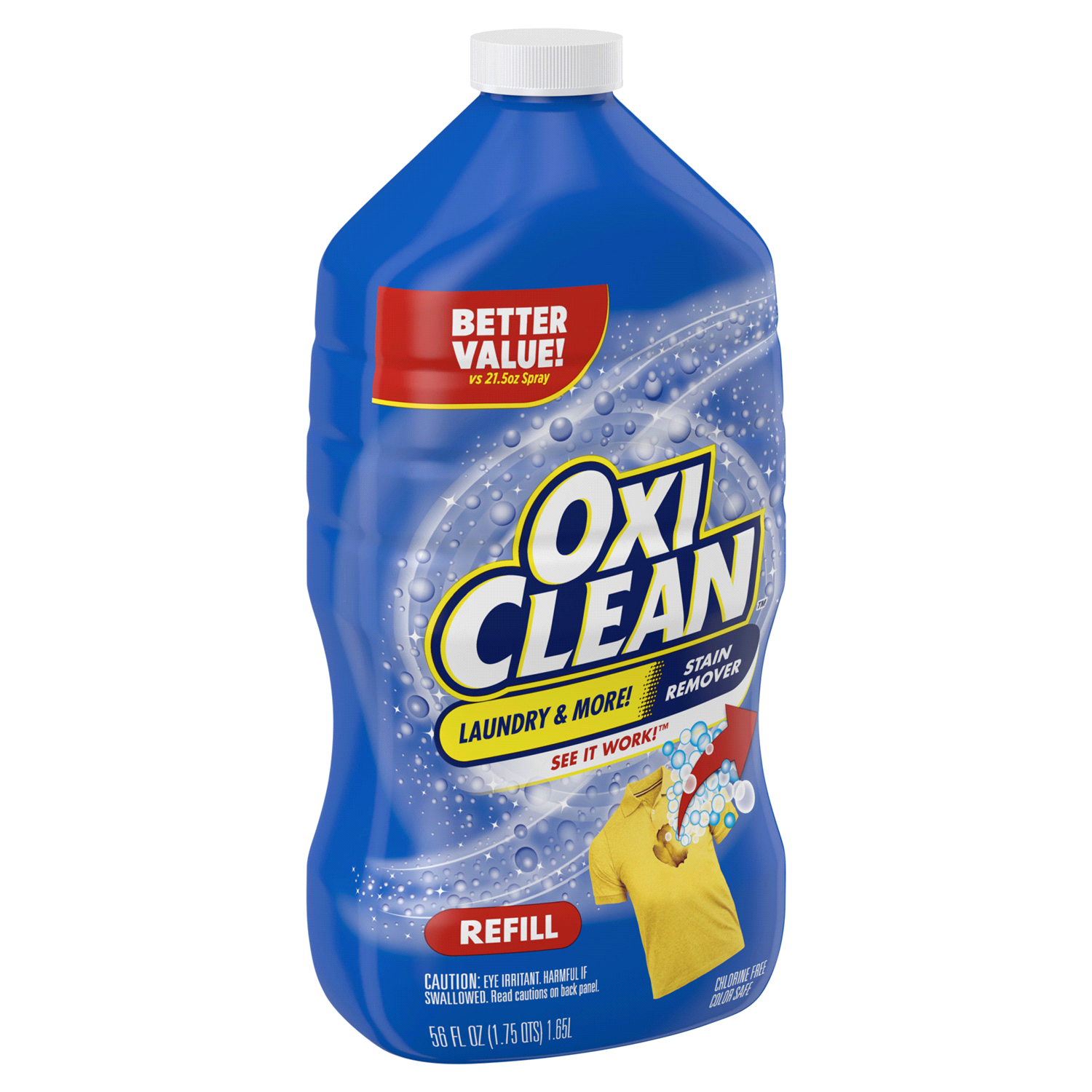 slide 3 of 5, Oxi-Clean Laundry Stain Remover Spray Refill - 56 fl oz, 56 fl oz
