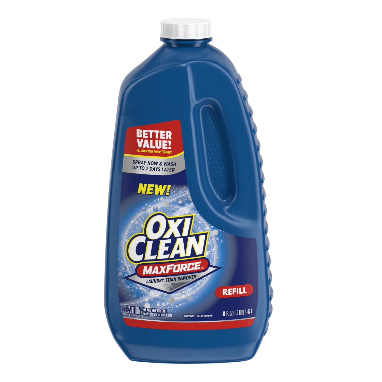 slide 1 of 2, Oxi-Clean Max Force Laundry Stain Remover Spray Refill, 48 fl oz?, 48 fl oz