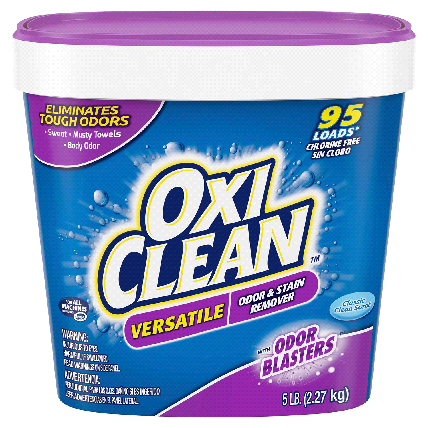 slide 1 of 2, Oxi-Clean Odor Blasters Versatile Odor and Stain Remover Powder, 5 lb, 5 lb