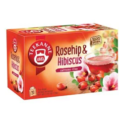 Teekanne Rosehip & Hibiscus Herbal Tea Bags