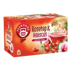 Teekanne Rosehip & Hibiscus Herbal Tea Bags
