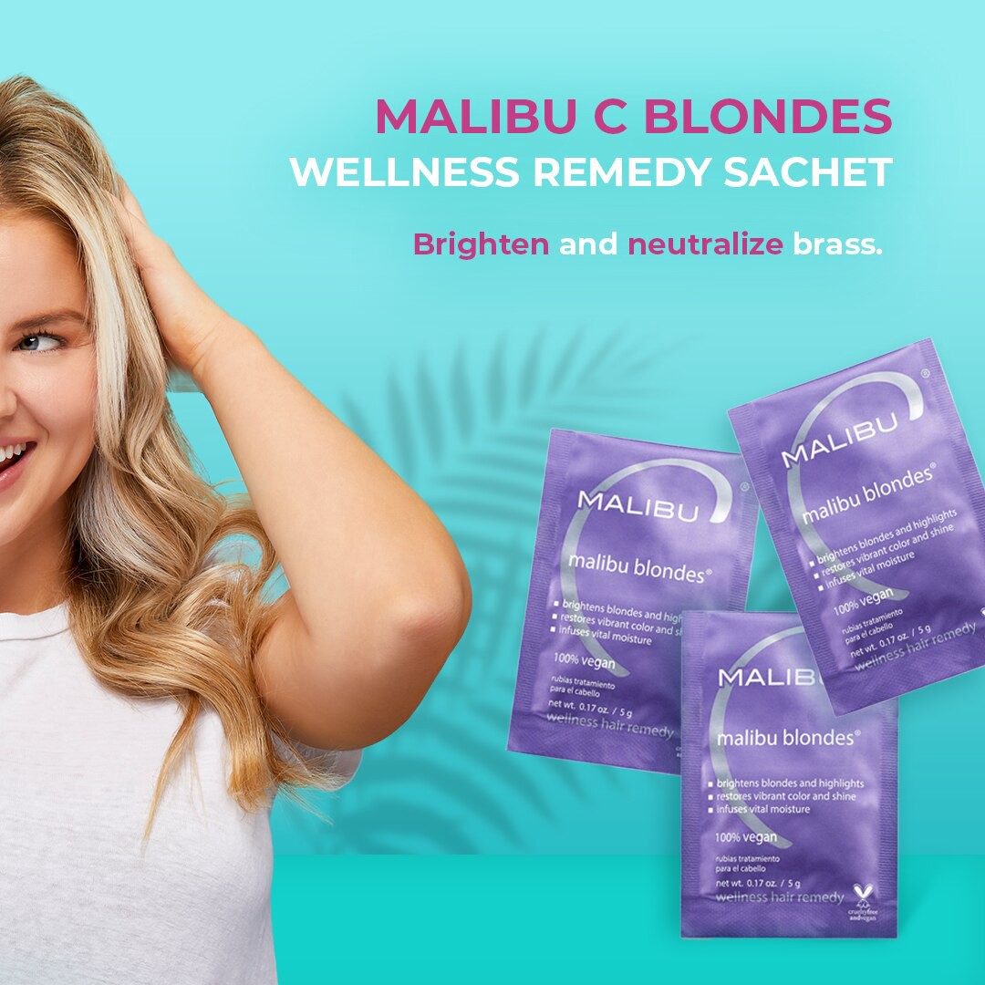 slide 2 of 3, Malibu Blondes? Wellness Hair Remed, 0.17 oz