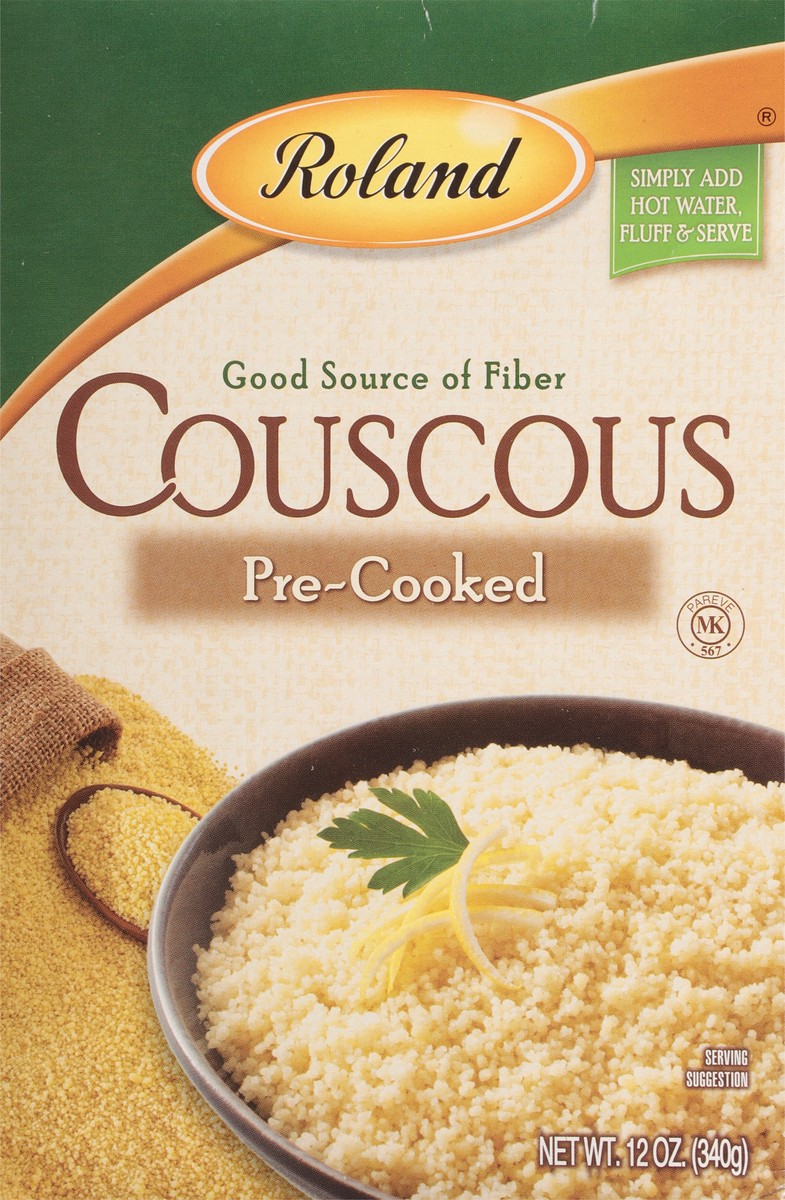 slide 7 of 13, Roland Pre-Cooked Couscous 12 oz, 12 oz