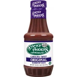 Sticky Fingers Smokehouse Carolina Sweet Original Barbecue Sauce 18 oz