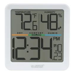 3" Indoor Comfort Meter with Time & Date