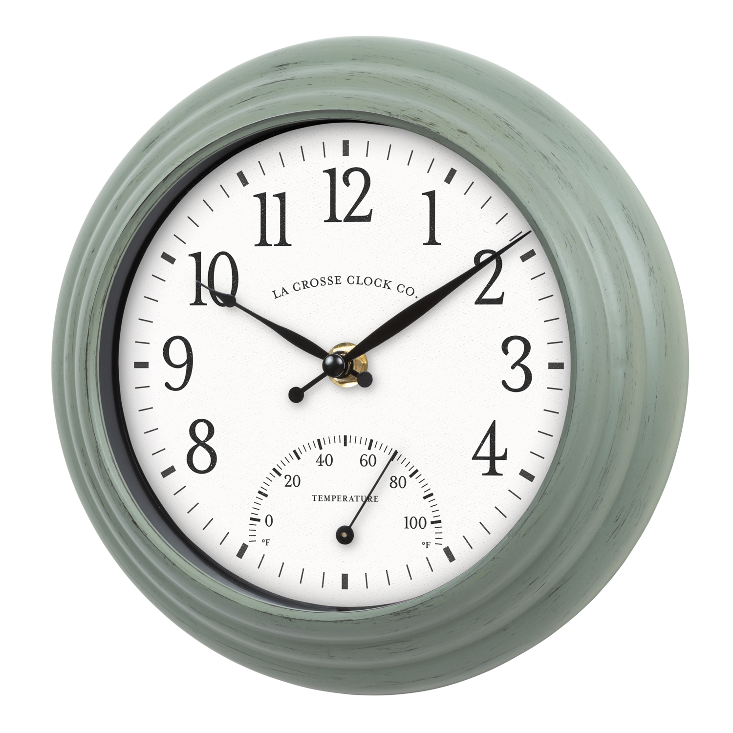 slide 3 of 5, La Crosse Clock Co. Indoor/Outdoor Wall Clock 8 Inch 1 ea, 1 ct