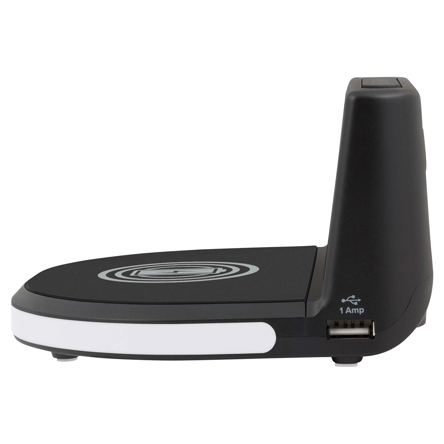 slide 3 of 5, ''Glow'' Wireless Charging Alarm Clock, 1 ct