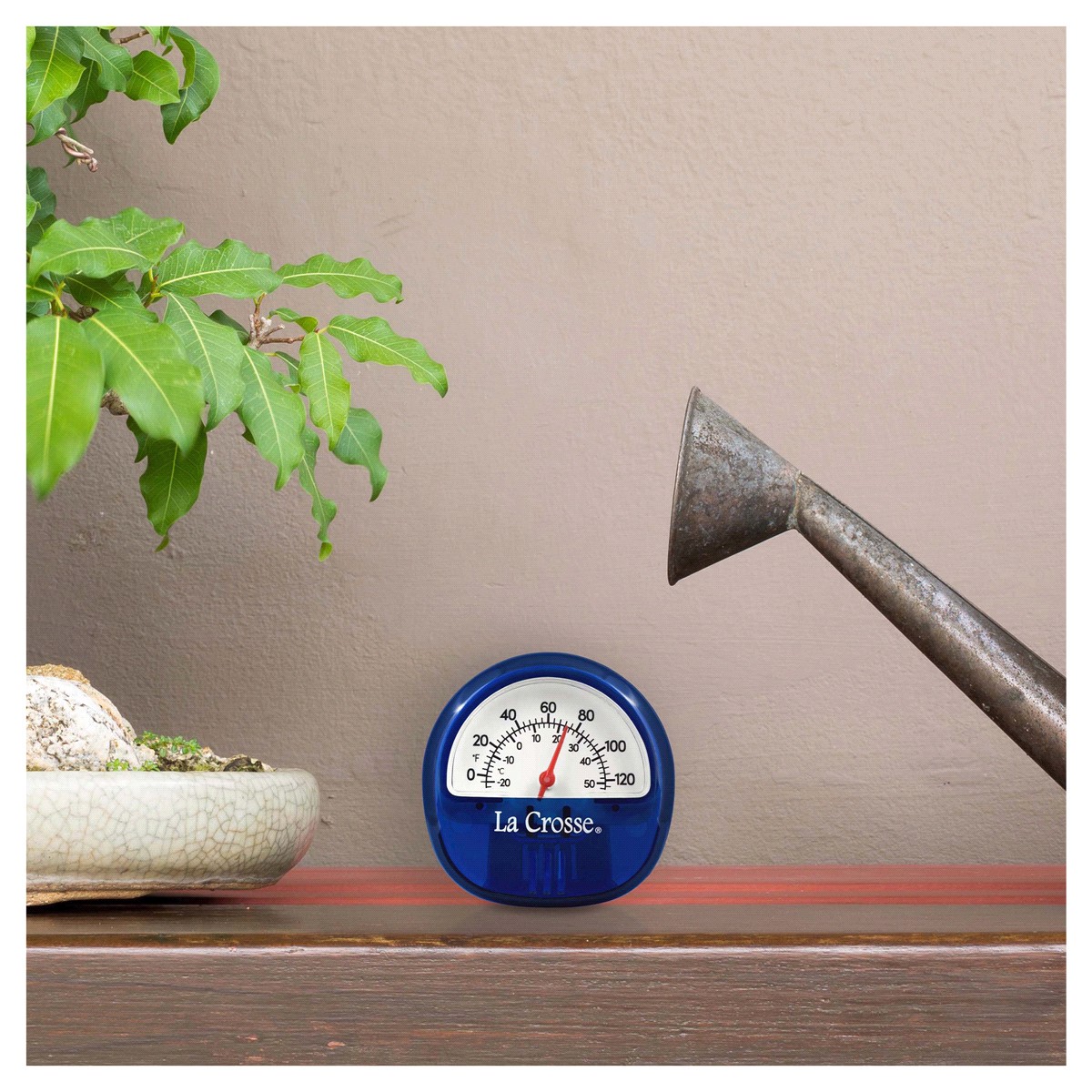 slide 13 of 13, Indoor / Outdoor Analog Thermometer with Magnet, 1 ct
