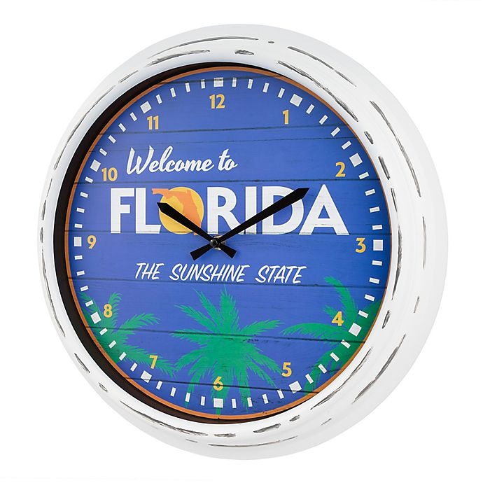 slide 5 of 5, La Crosse Technology La Crosse Clock Florida Indoor/Outdoor Wall Clock, 1 ct