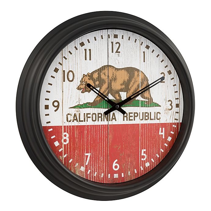 slide 4 of 5, La Crosse Technology La Crosse Clock California Indoor/Outdoor Wall Clock, 1 ct
