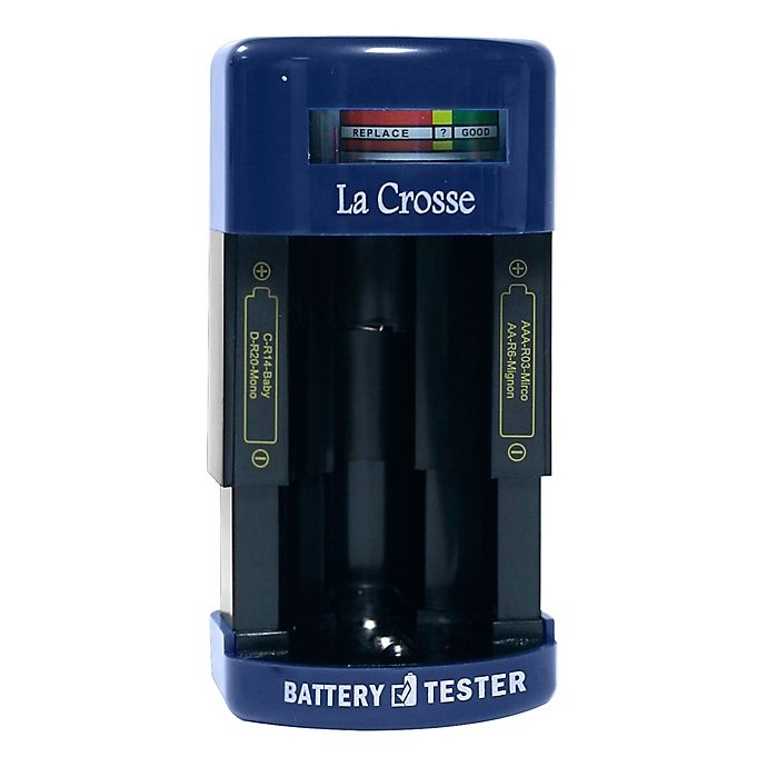 slide 3 of 3, La Crosse Technology Battery Tester, 1 ct