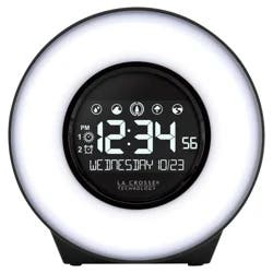 LA CROSSE Mood Light Alarm Clock with Nature Sounds
