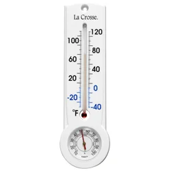 La Crosse 8.75" Thermometer & Hygrometer - 204-109