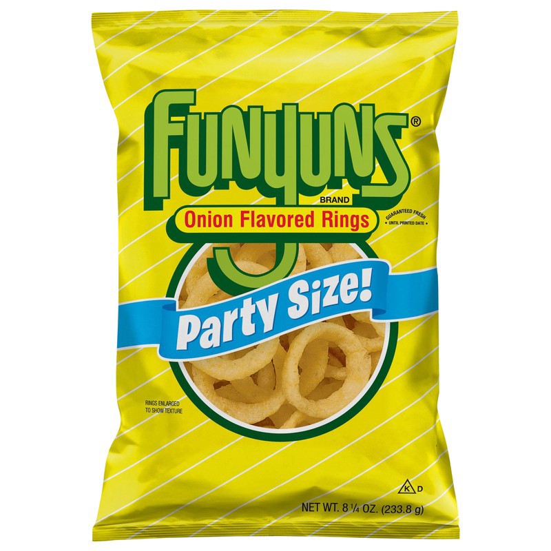 slide 1 of 1, Funyuns Onion Flavored Rings Original 8 1/4 Oz, 8.25 oz