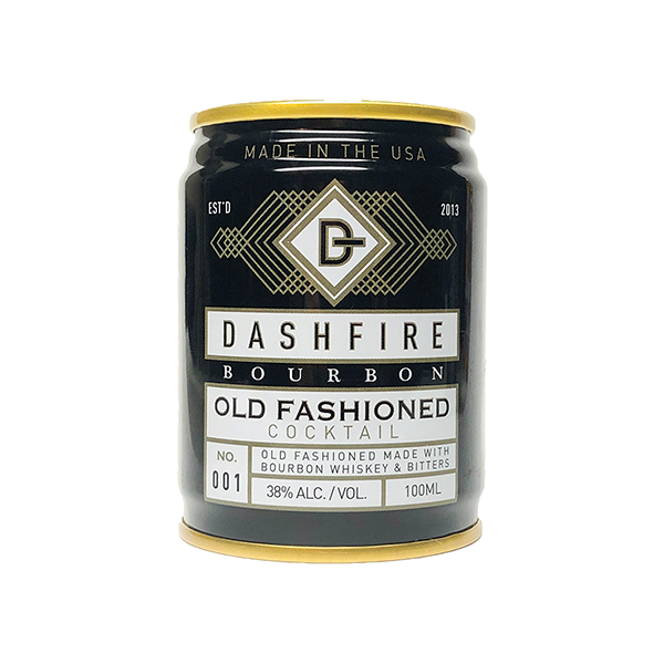 slide 1 of 1, Dashfire Bourbon Old Fashioned Ready-To-Drink Cocktail, 1 ct