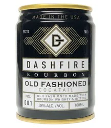 Dashfire Bourbon Old Fashioned Ready-To-Drink Cocktail