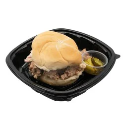 Smoked BBQ Pulled Pork Sandwich
