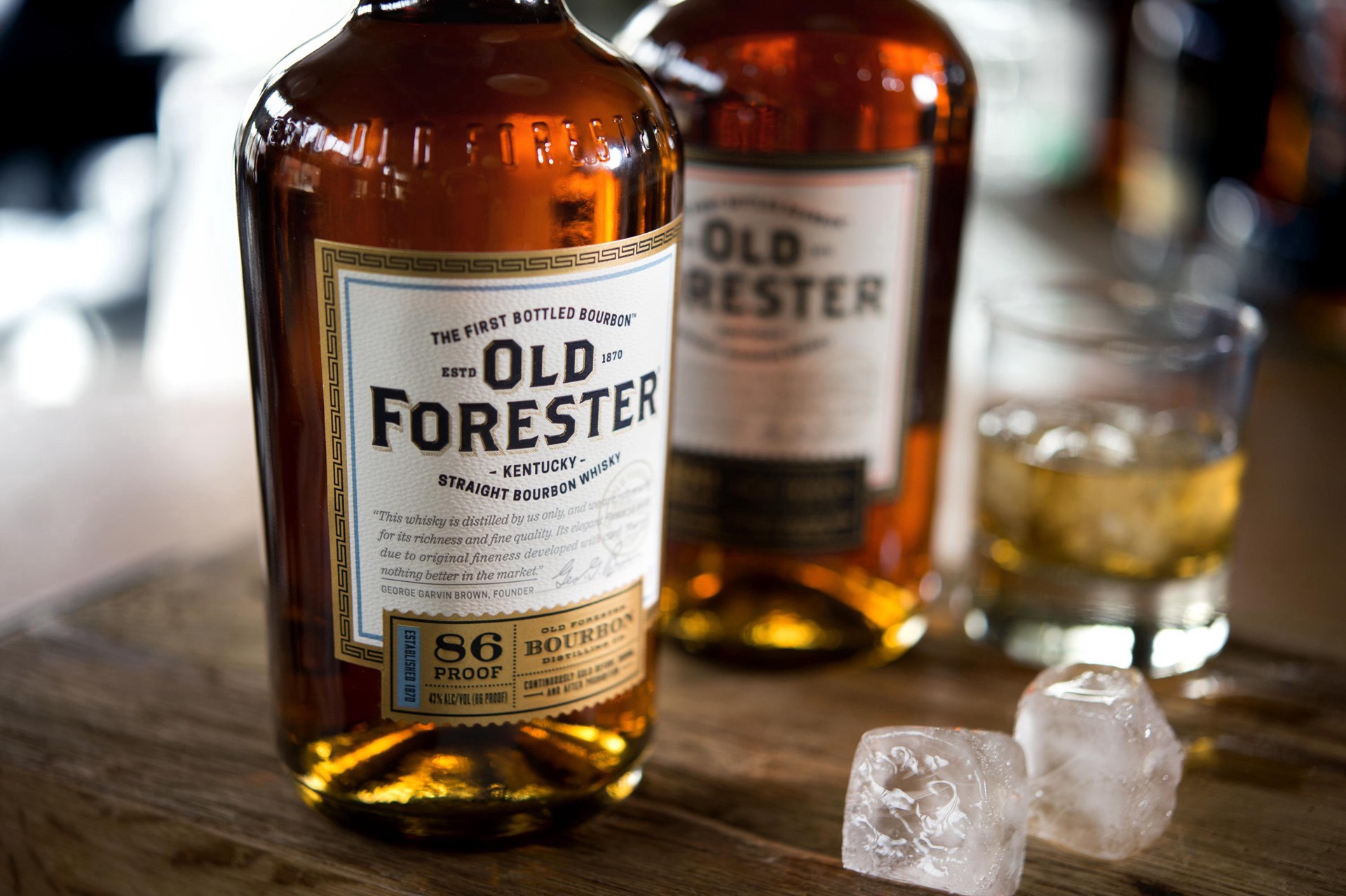 slide 3 of 5, Old Forester, 50 ml